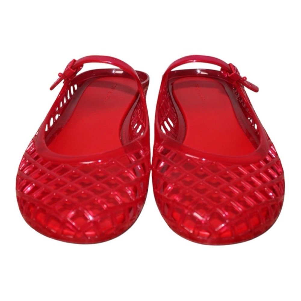 Tory Burch | Mellow Mary Jane Jelly | Red Volcano | Size 9 - Picture 3 of 10